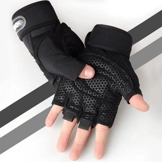 Non-Slip Training Gloves W/ Wrist Support